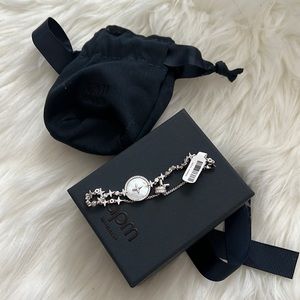 AMP STAR ADJUSTABLE BRACELET - WHITE SILVER